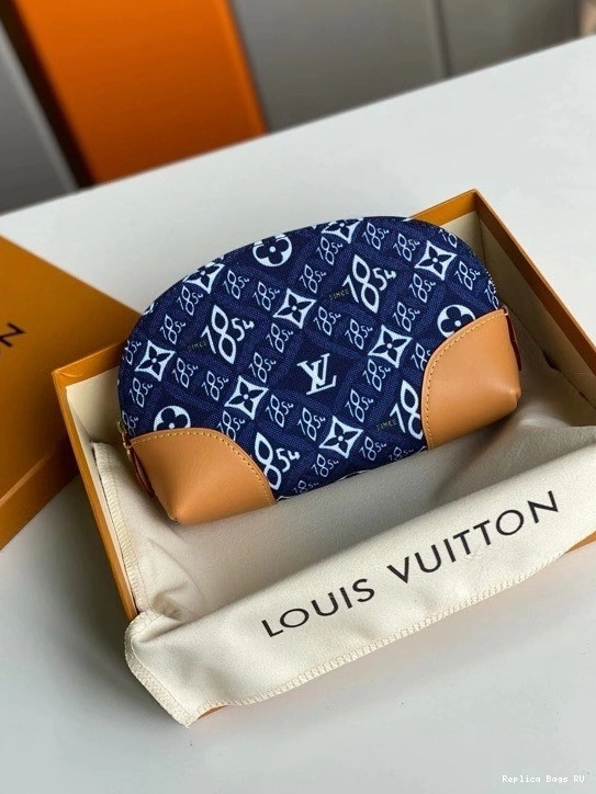 Affordable 1854 PM VUITTON SINCE LOUIS COSMETIC POUCH 0818